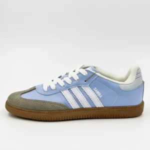 Tênis Adidas Samba - Azul/Bege/Branco, 37
