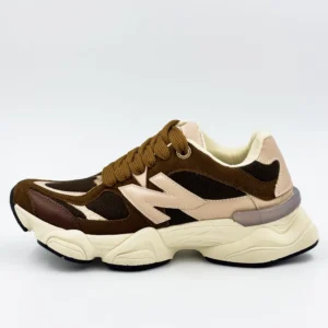 Tênis New Balance 9060 - Caramelo/Rose, 34