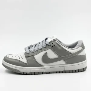 Tênis Nike Dunk Low - Cinza/Branco, 37