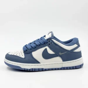 Tênis Nike Dunk Low - Azul/Branco, 41