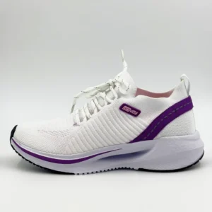 Tênis ACT Gaspea Knit Soraia - Branco/Uva, 34