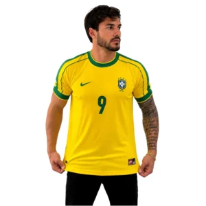 Camisa Do Brasil Ronaldo - Amarelo, GG