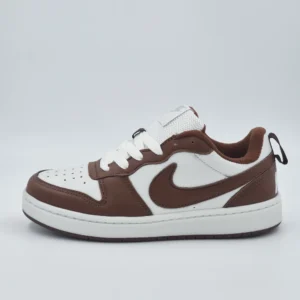 Nike Court Borough - Branco/Marrom, 36